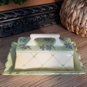 Tracy Porter Evelyn Collection Covered Butter Dish